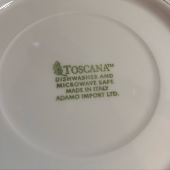 Vintage Toscana Quadrifoglio ceramic pasta noodle serving plate‎ - made in Italy - Picture 7 of 11